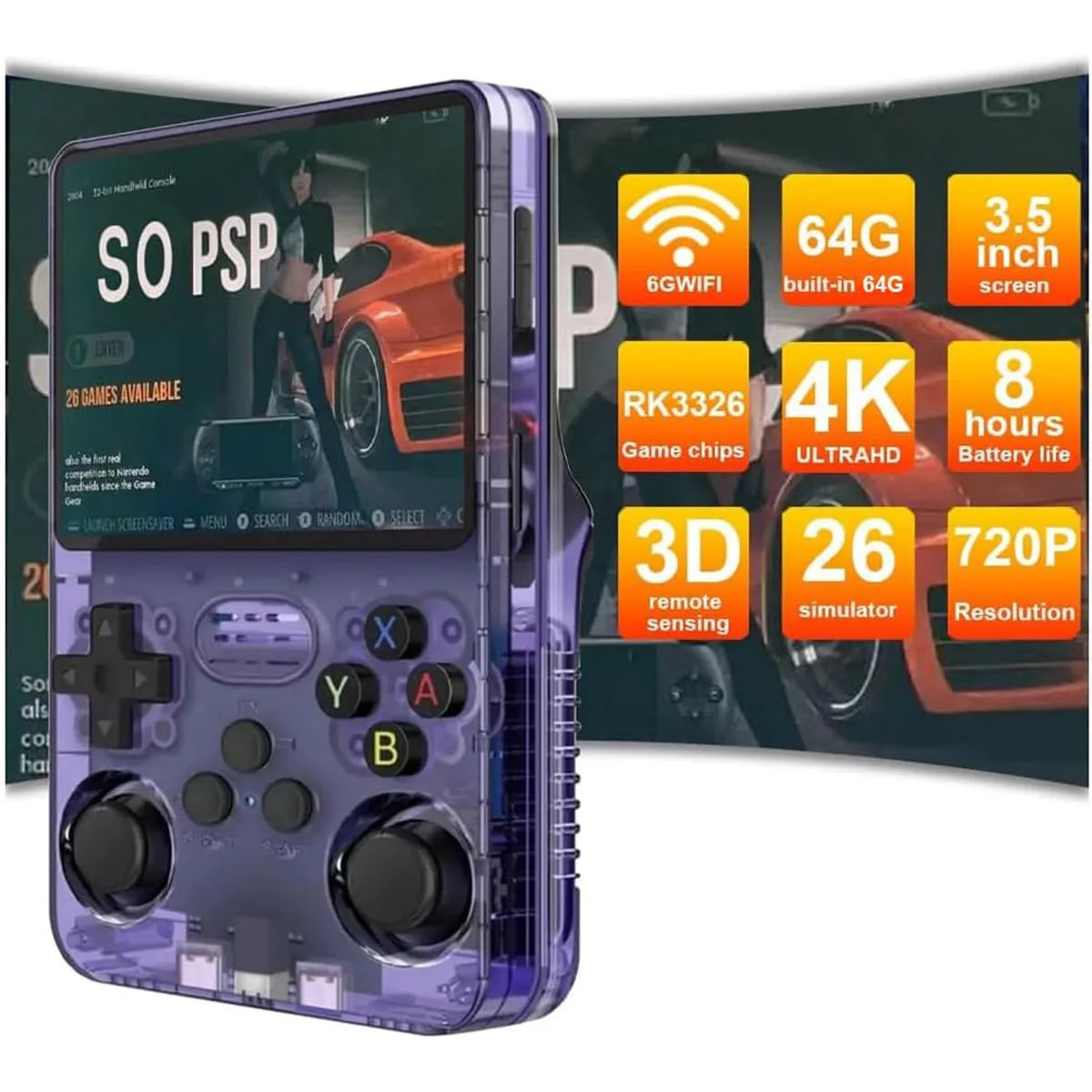 Console de jeu portable R36S