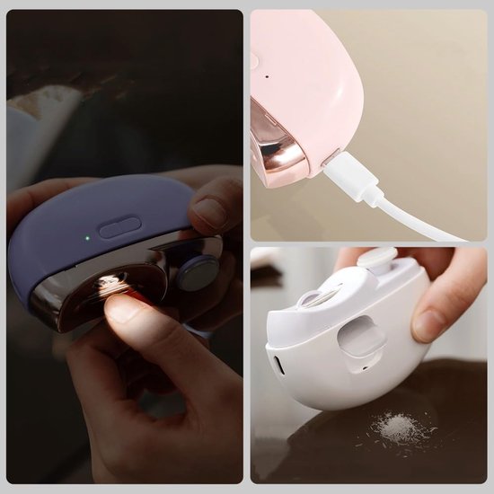 Coupe ongle électrique 2-en-1