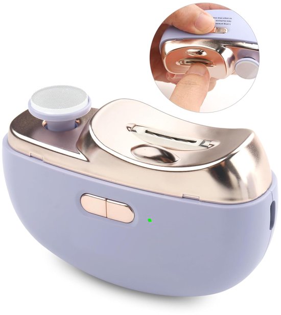 Coupe ongle électrique 2-en-1