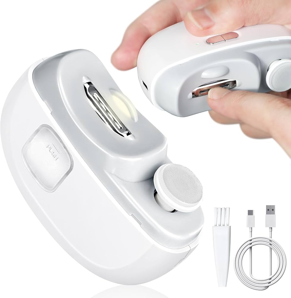 Coupe ongle électrique 2-en-1