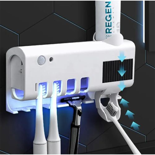 Distributeur de Dentifrice et stérilisateur De brosse