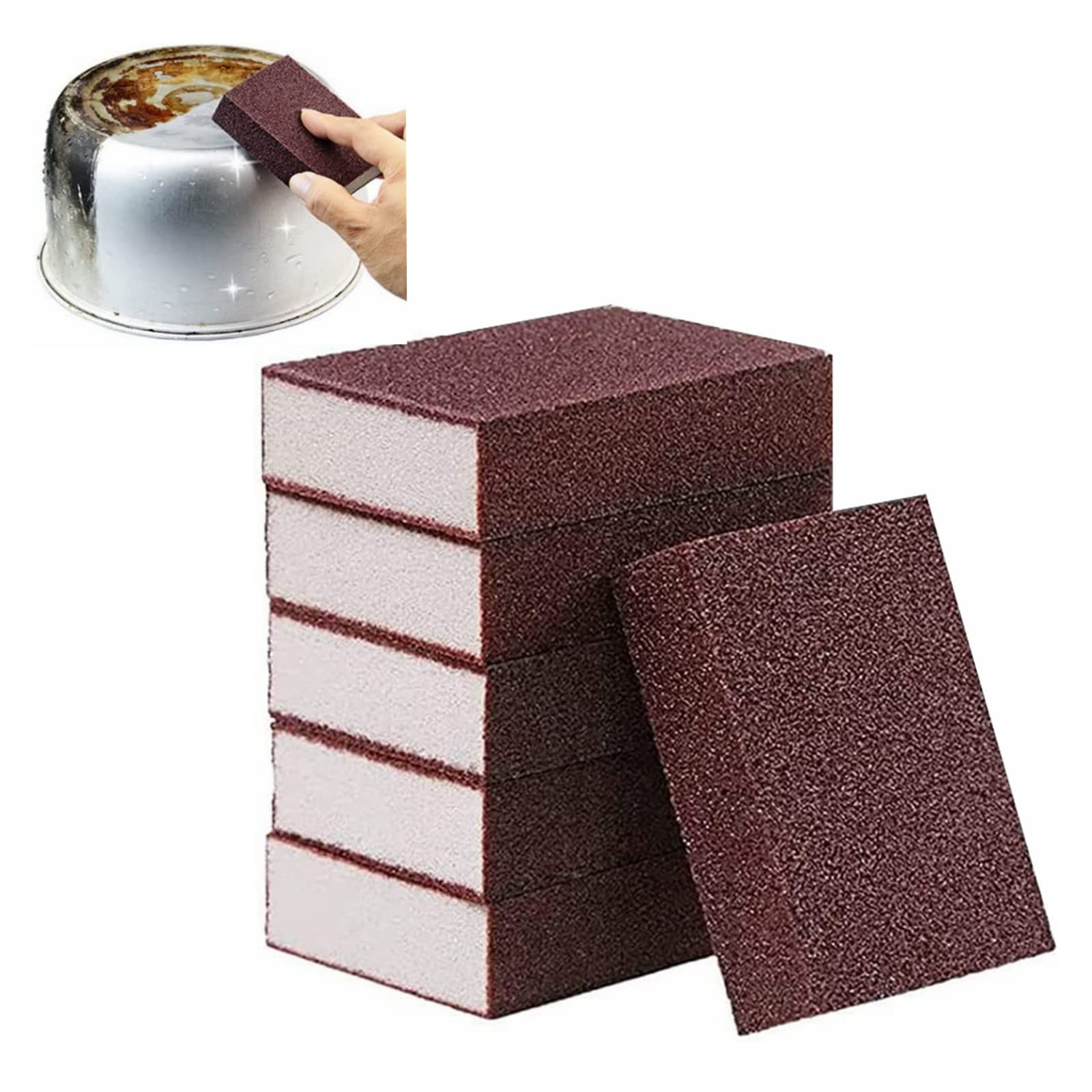 Éponge magique Gomme détartrant-lot de 2 pièces