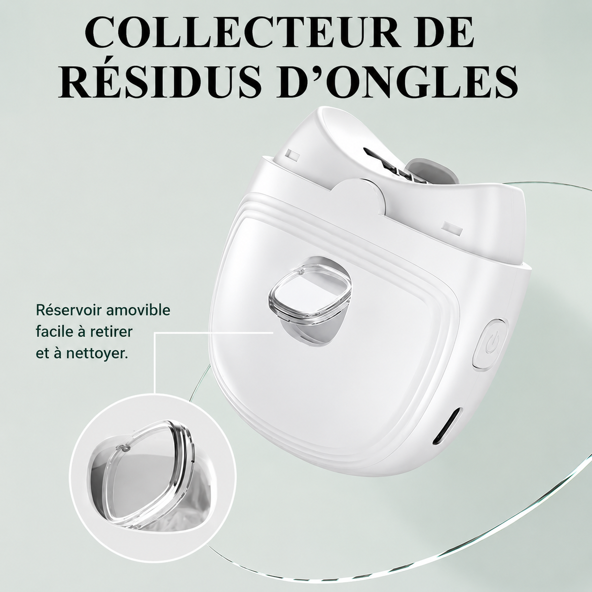 Coupe ongle électrique portable