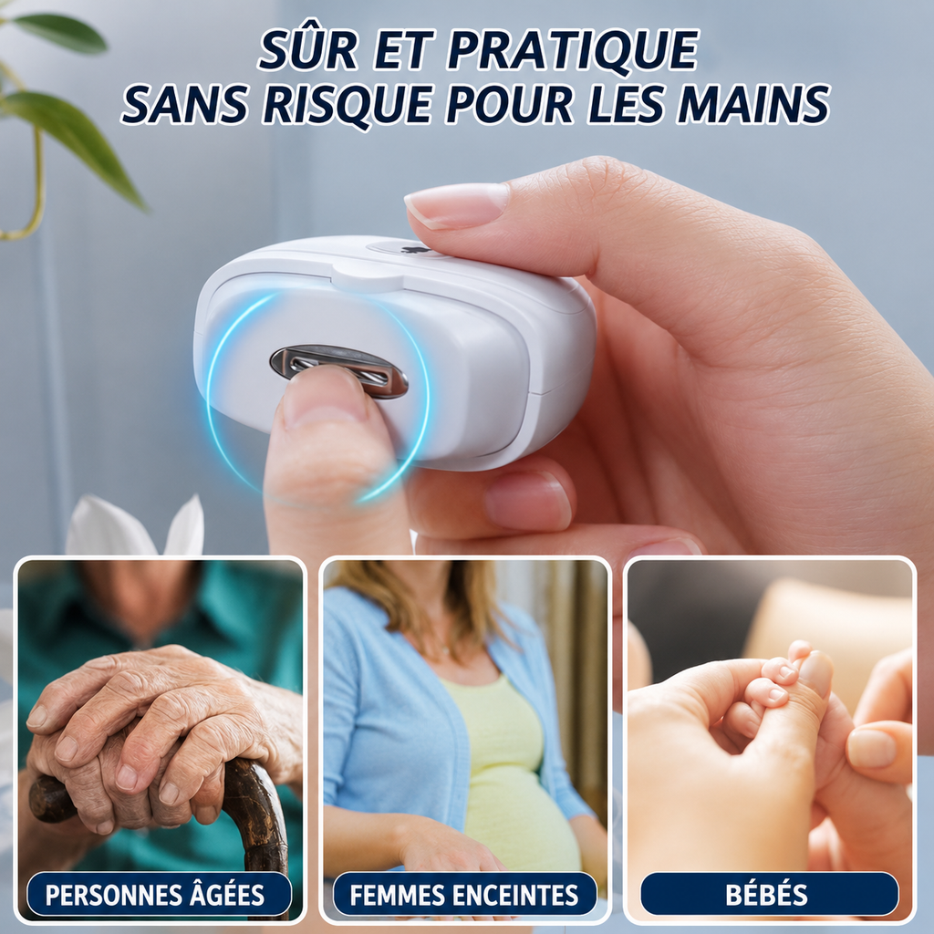 Coupe ongle électrique portable
