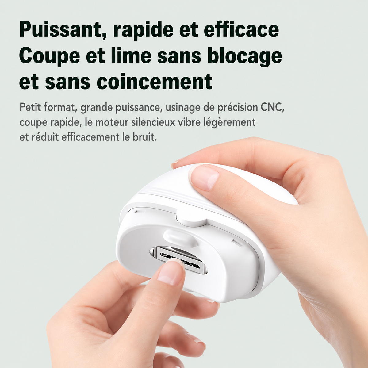 Coupe ongle électrique portable