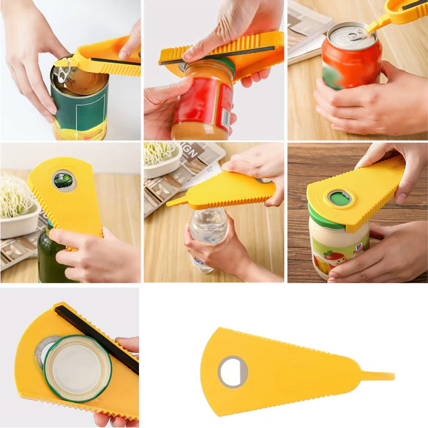Ouvre-boîte multifonction portable
