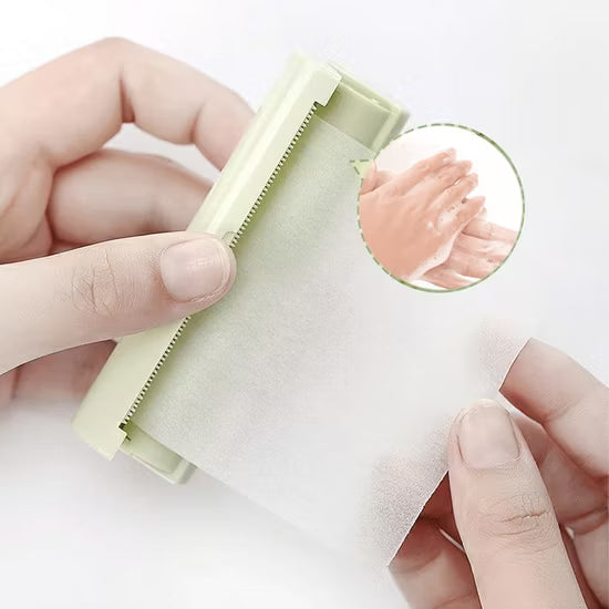 Savon papier jetable pour mains