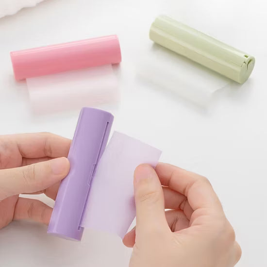 Savon papier jetable pour mains
