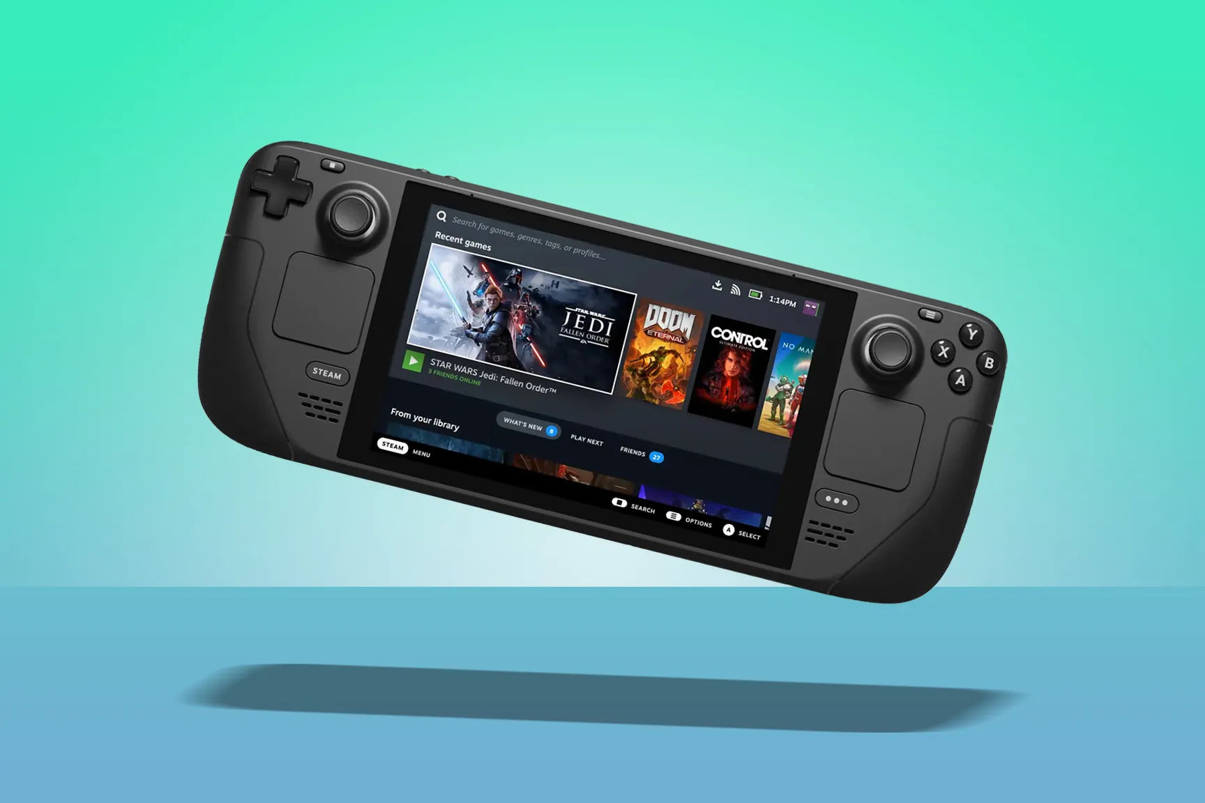 Steam deck LCD