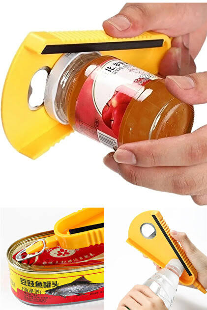 Ouvre-boîte multifonction portable