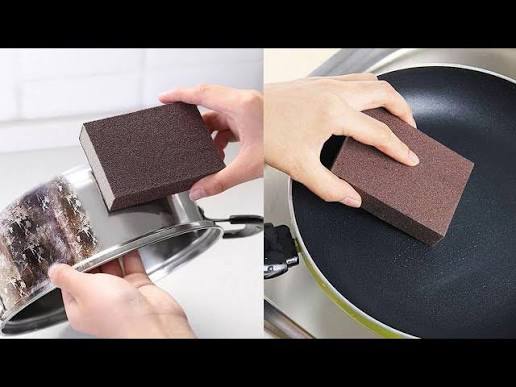 Éponge magique Gomme détartrant-lot de 2 pièces