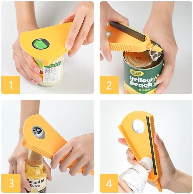 Ouvre-boîte multifonction portable