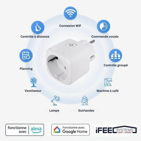 Prise intelligente wifi